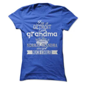 Cool Detroit Football Grandma
