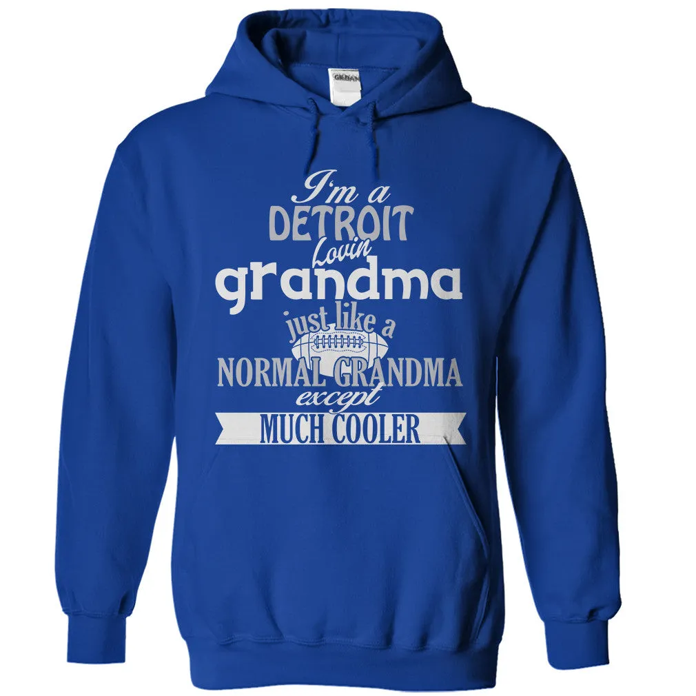 Cool Detroit Football Grandma