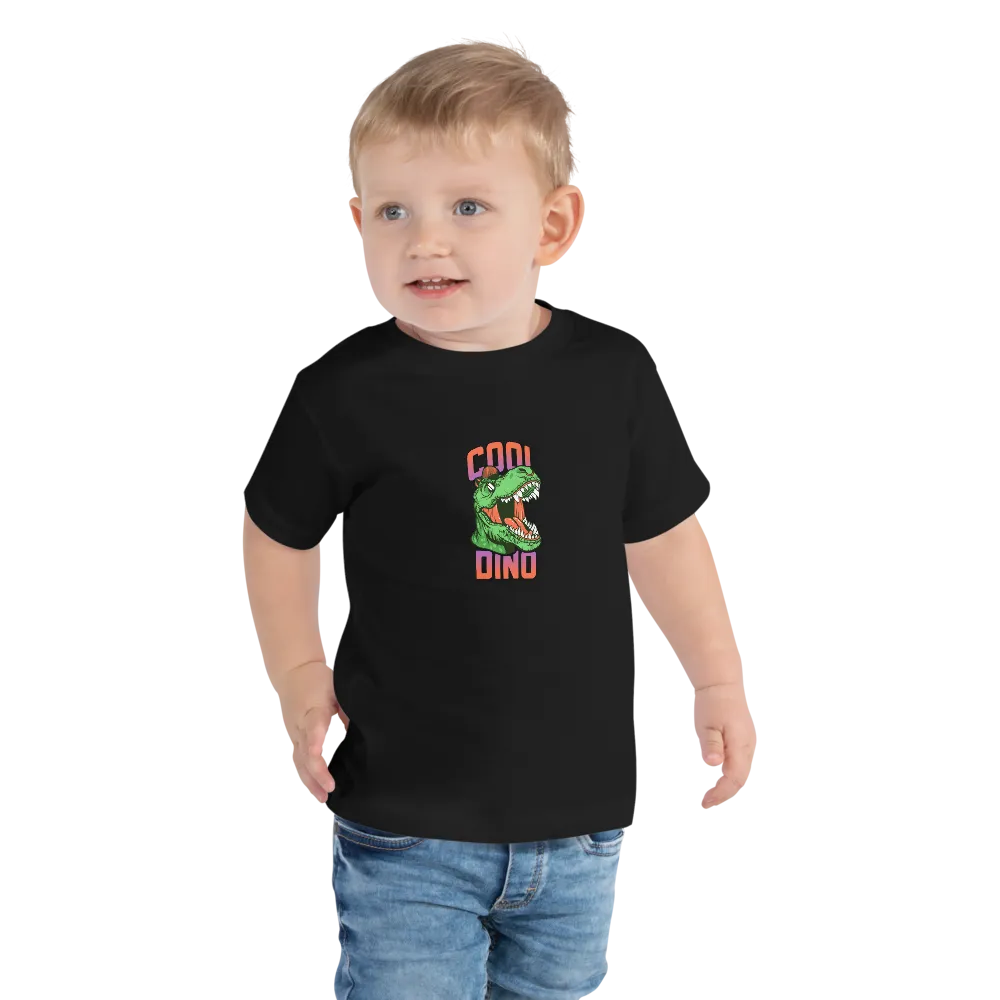COOL DINO Toddler Short Sleeve Tee