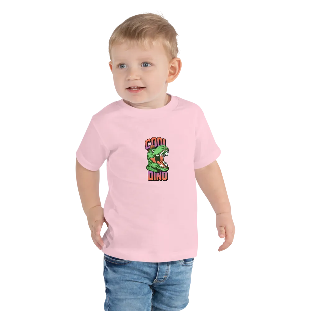 COOL DINO Toddler Short Sleeve Tee