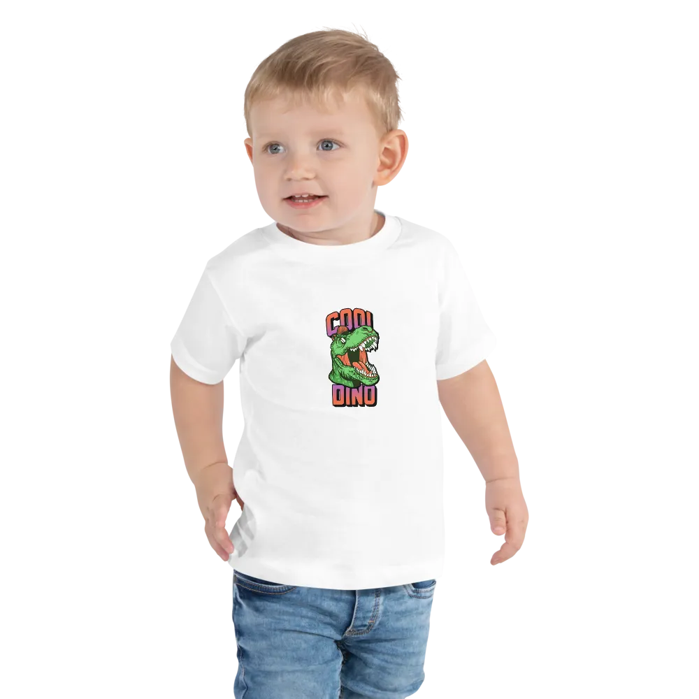COOL DINO Toddler Short Sleeve Tee