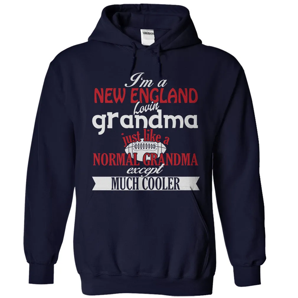 Cool New England Football Grandma