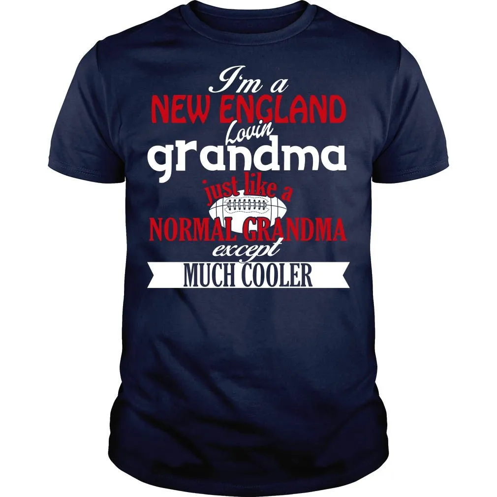 Cool New England Football Grandma