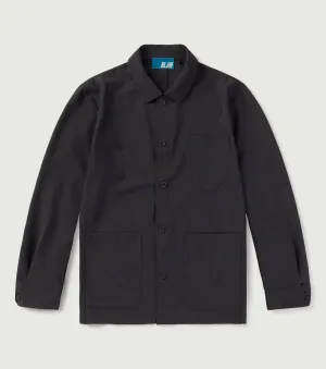Cool Wool Worker Overshirt Grey