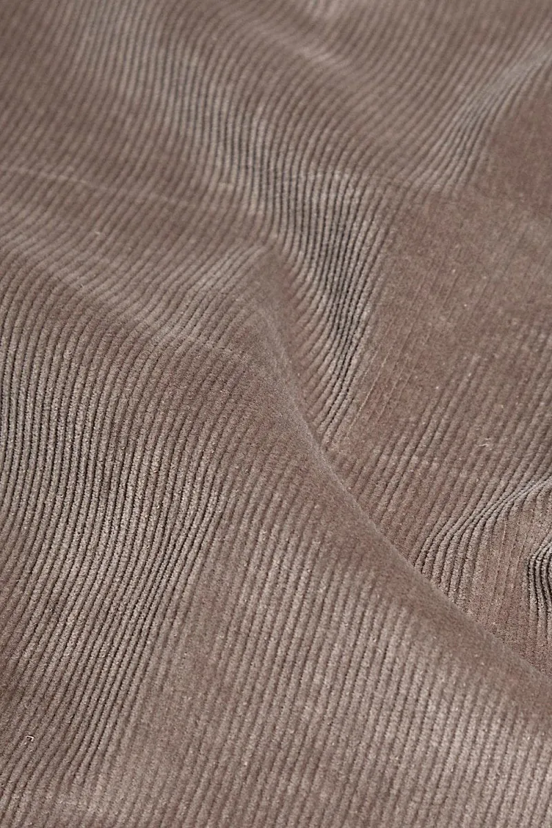 Cord Overshirt in Mole
