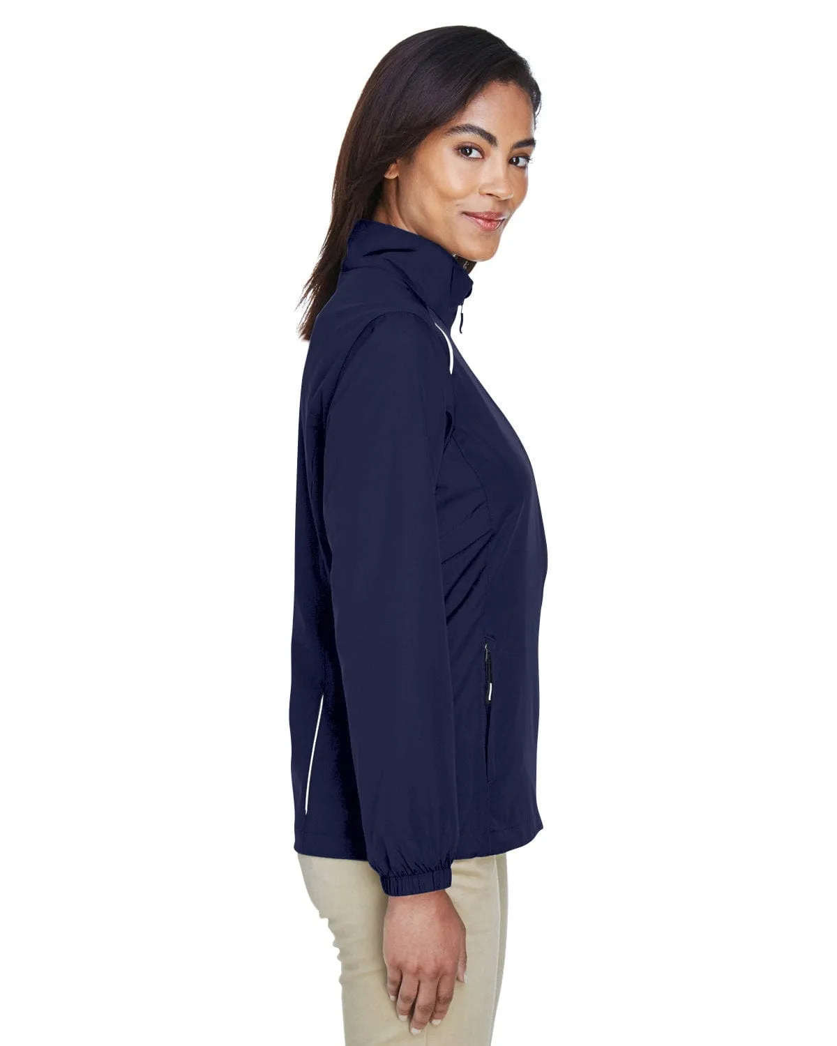 Core 365 Motivate Ladies Unlined Lightweight Jacket | Classic Navy