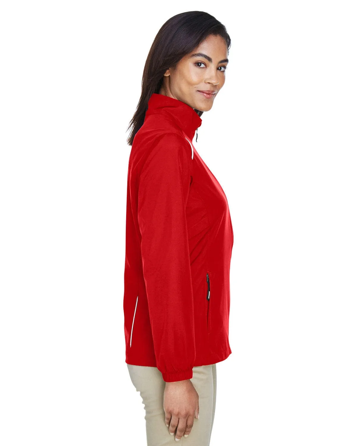 Core 365 Motivate Ladies Unlined Lightweight Jacket | Classic Red