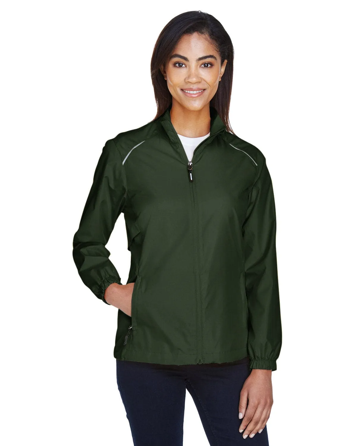 Core 365 Motivate Ladies Unlined Lightweight Jacket | Forest