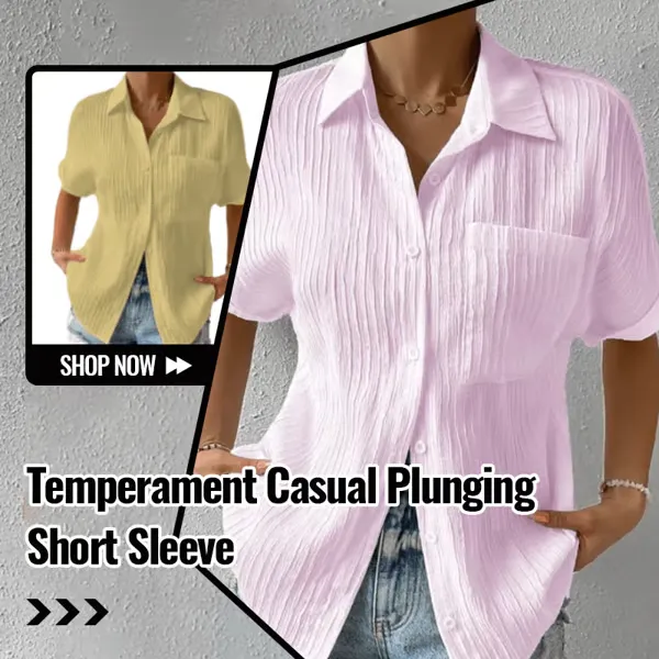 Crew Neck Lace Loose Shirt ~ The shirt that does all the work for you~