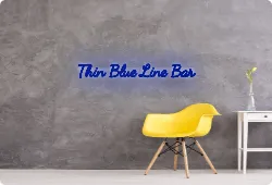 Custom order: Thin Blue Line Bar