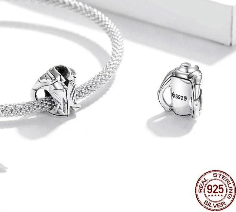 Cycolinks 925 Sterling Silver Biker Jacket Charm
