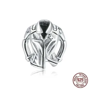 Cycolinks 925 Sterling Silver Biker Jacket Charm