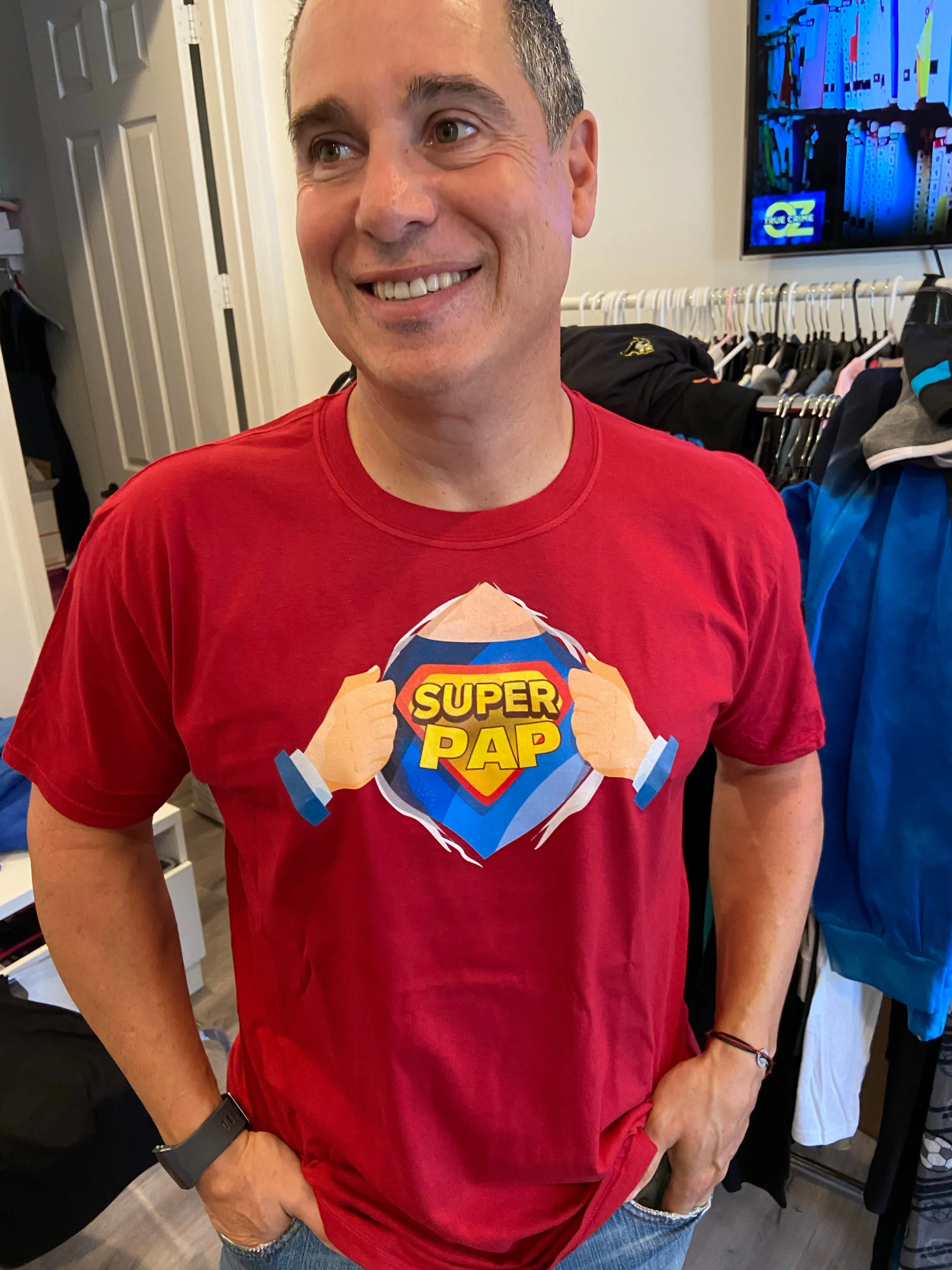 Dad Fathers Day Undercover Super Tee
