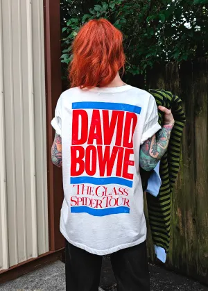 David Bowie Glass Spider Tour Oversized Merch Tee