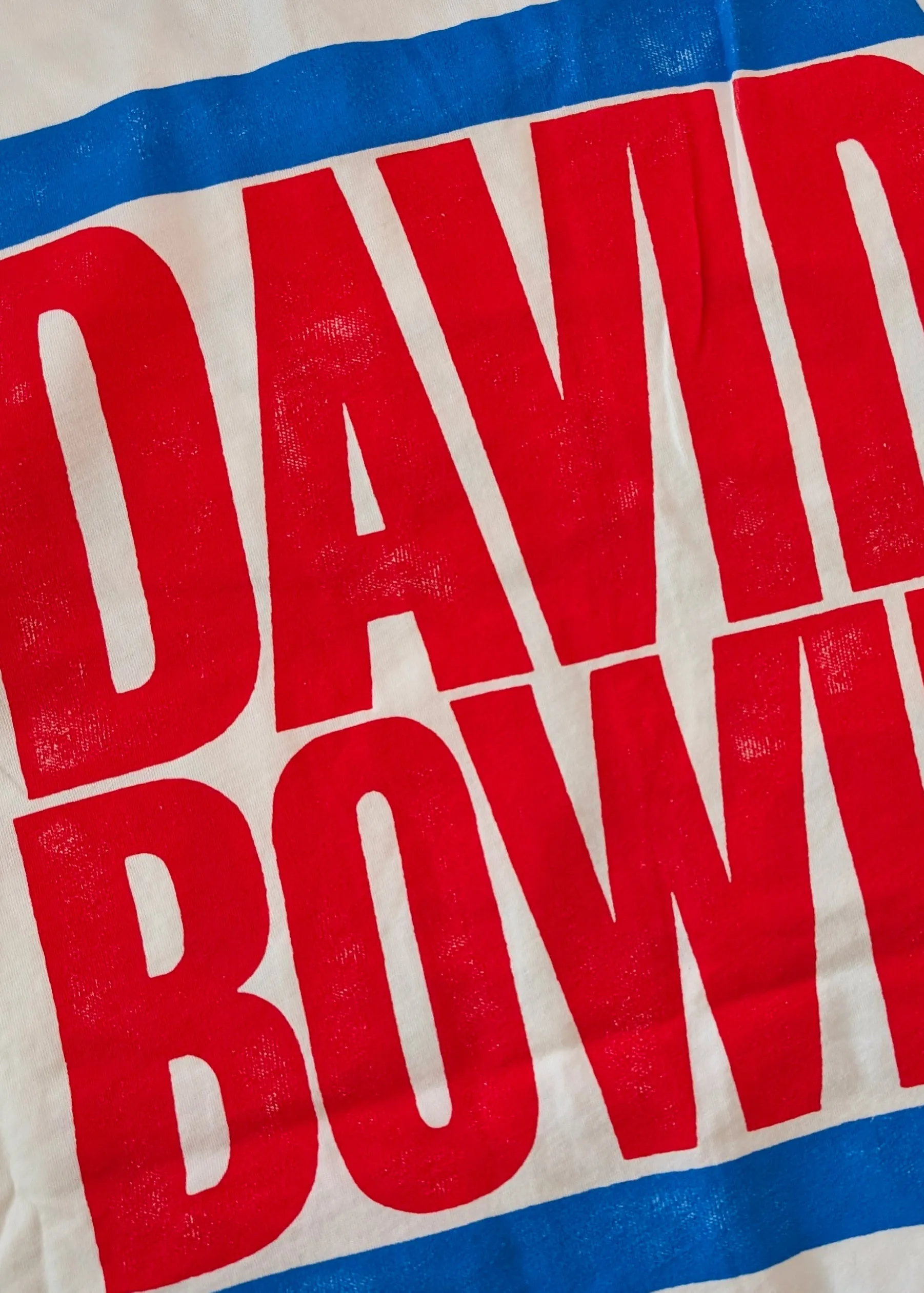 David Bowie Glass Spider Tour Oversized Merch Tee