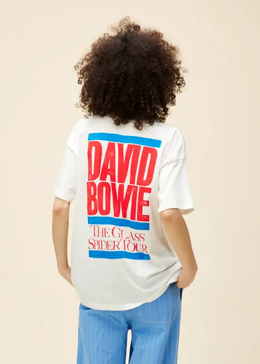 David Bowie Glass Spider Tour Oversized Merch Tee