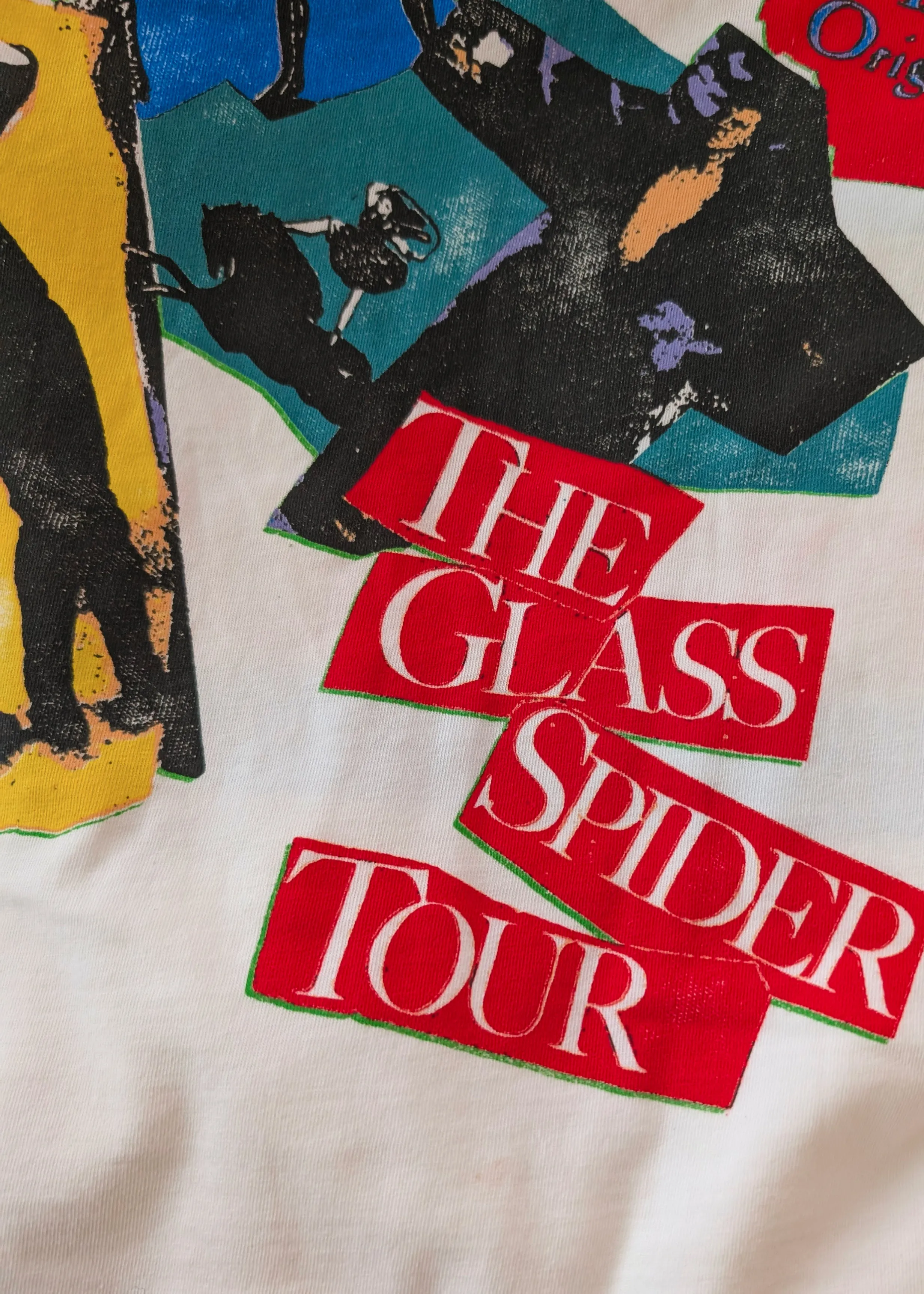 David Bowie Glass Spider Tour Oversized Merch Tee