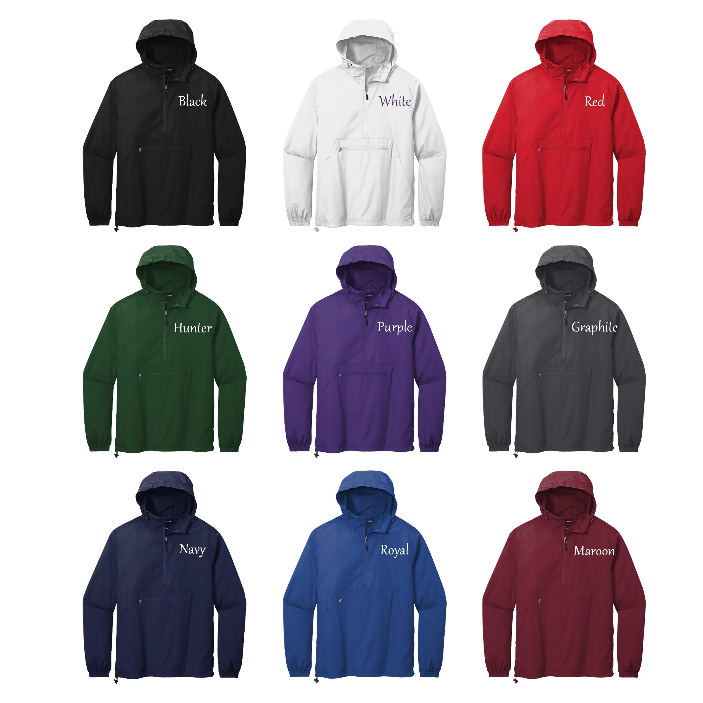 Delta Phi Lambda Windbreaker - Letters