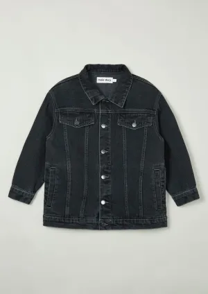 Denim Jacket - Washed Black