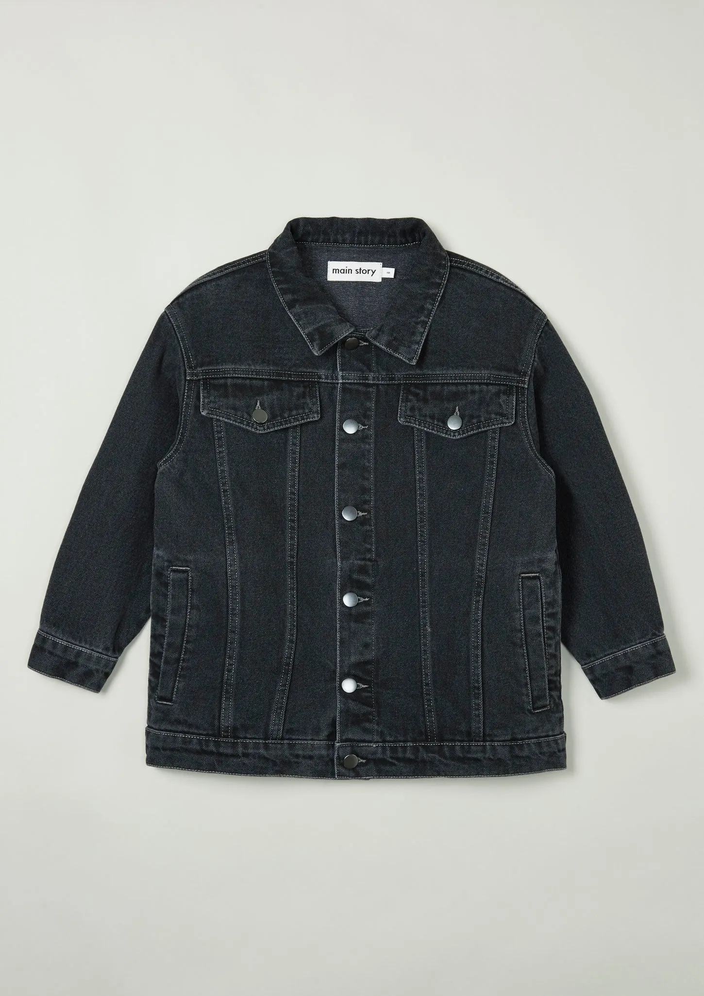 Denim Jacket - Washed Black