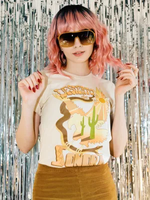 Desierto De Sonora Tee - Soft Cream