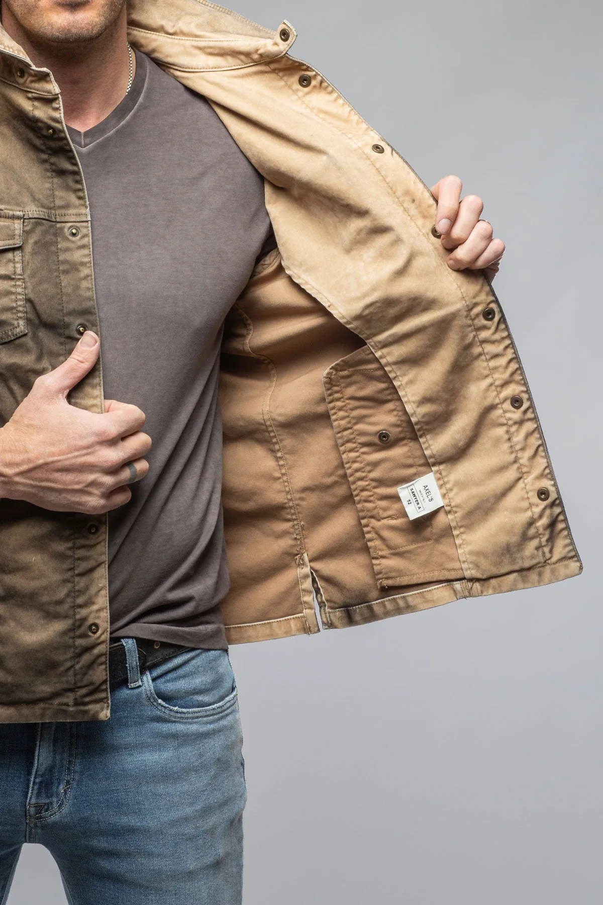 Diesel Moleskin Jacket In Desert