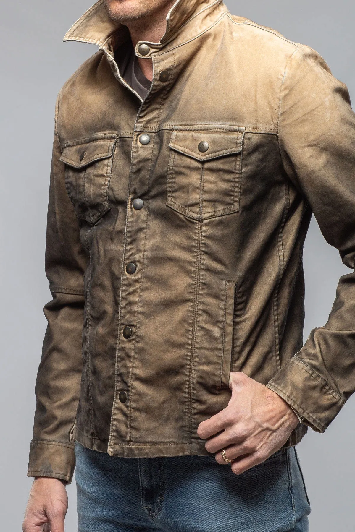 Diesel Moleskin Jacket In Desert