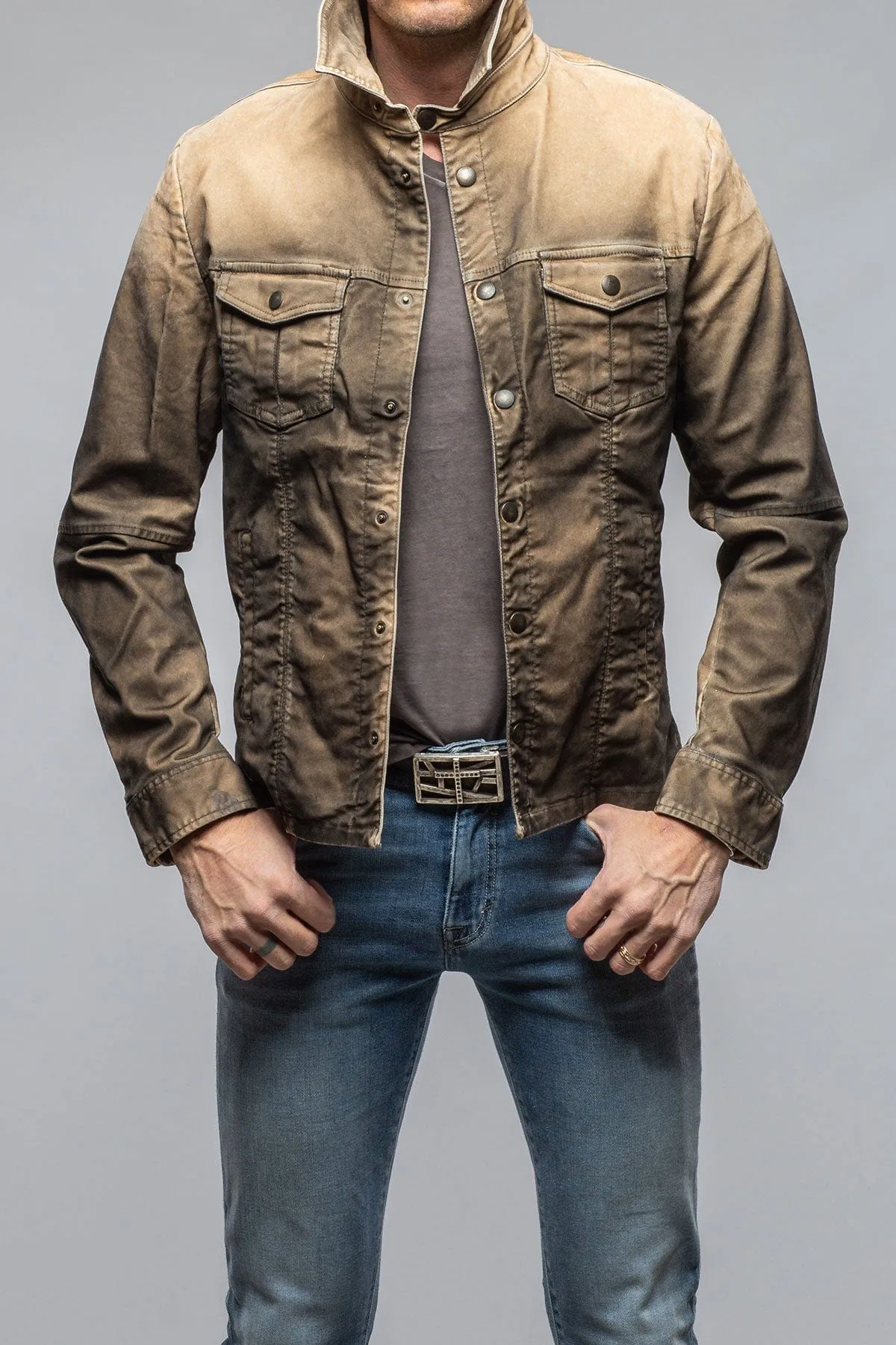 Diesel Moleskin Jacket In Desert