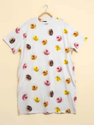 Donuts Relaxed Tee Dress Dames