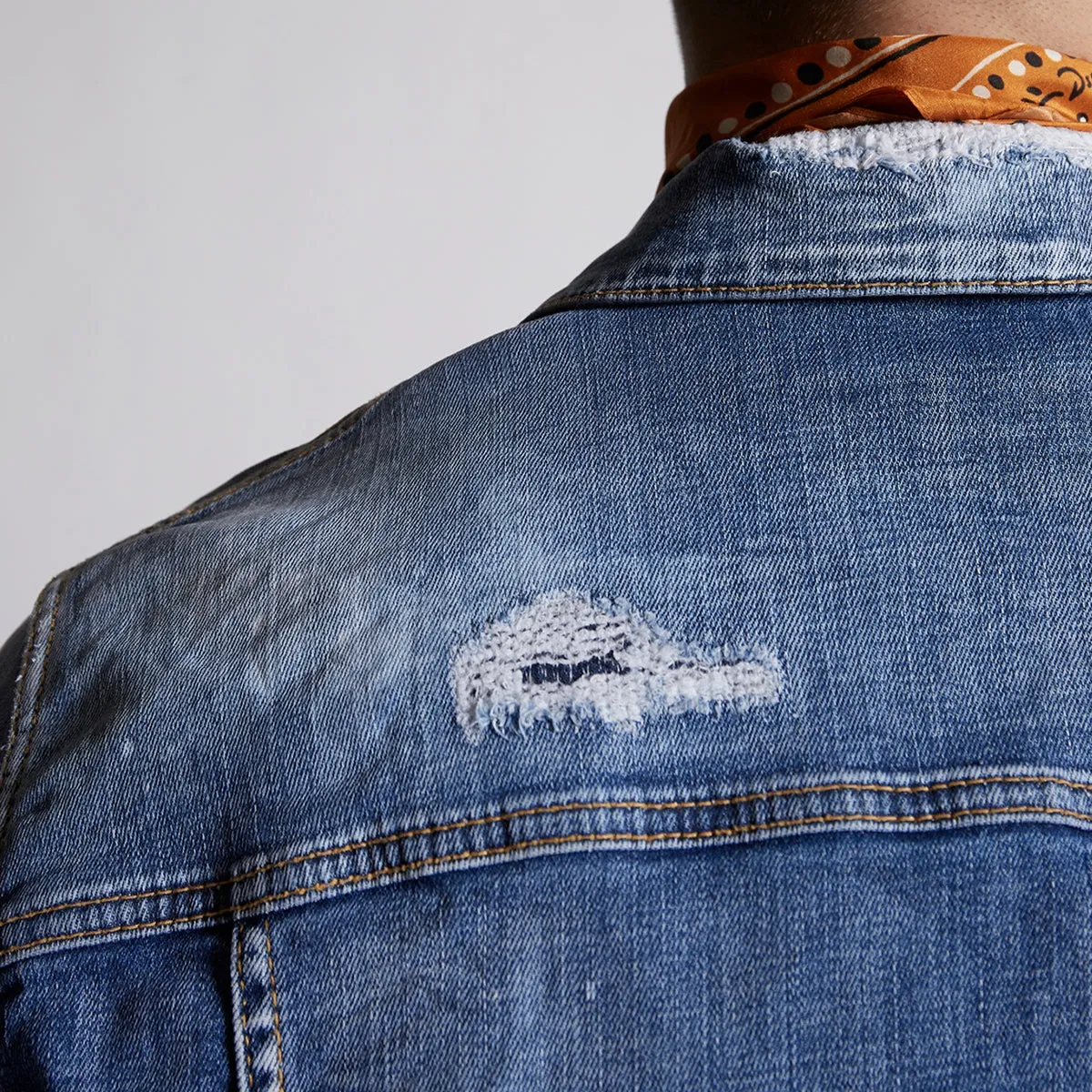 DSQUARED2 - Distress Dan Denim Jacket