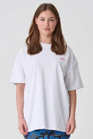 EARTH & MILLS RELAXED TEE - WHITE
