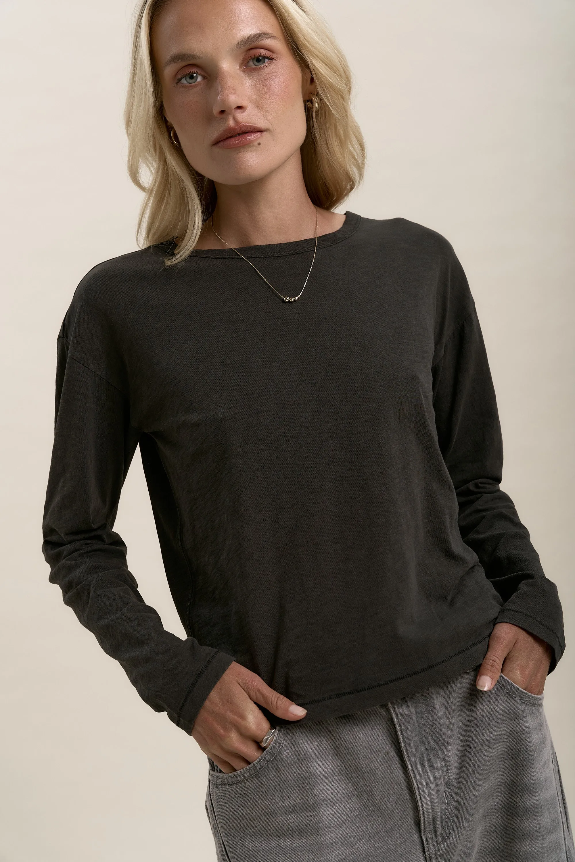 Elementary Relaxed Long Sleeve Tee
