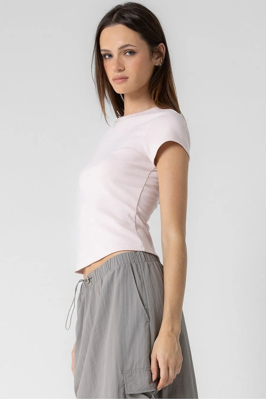 Elevated Essentials Babyluv Tee in Soft Pink