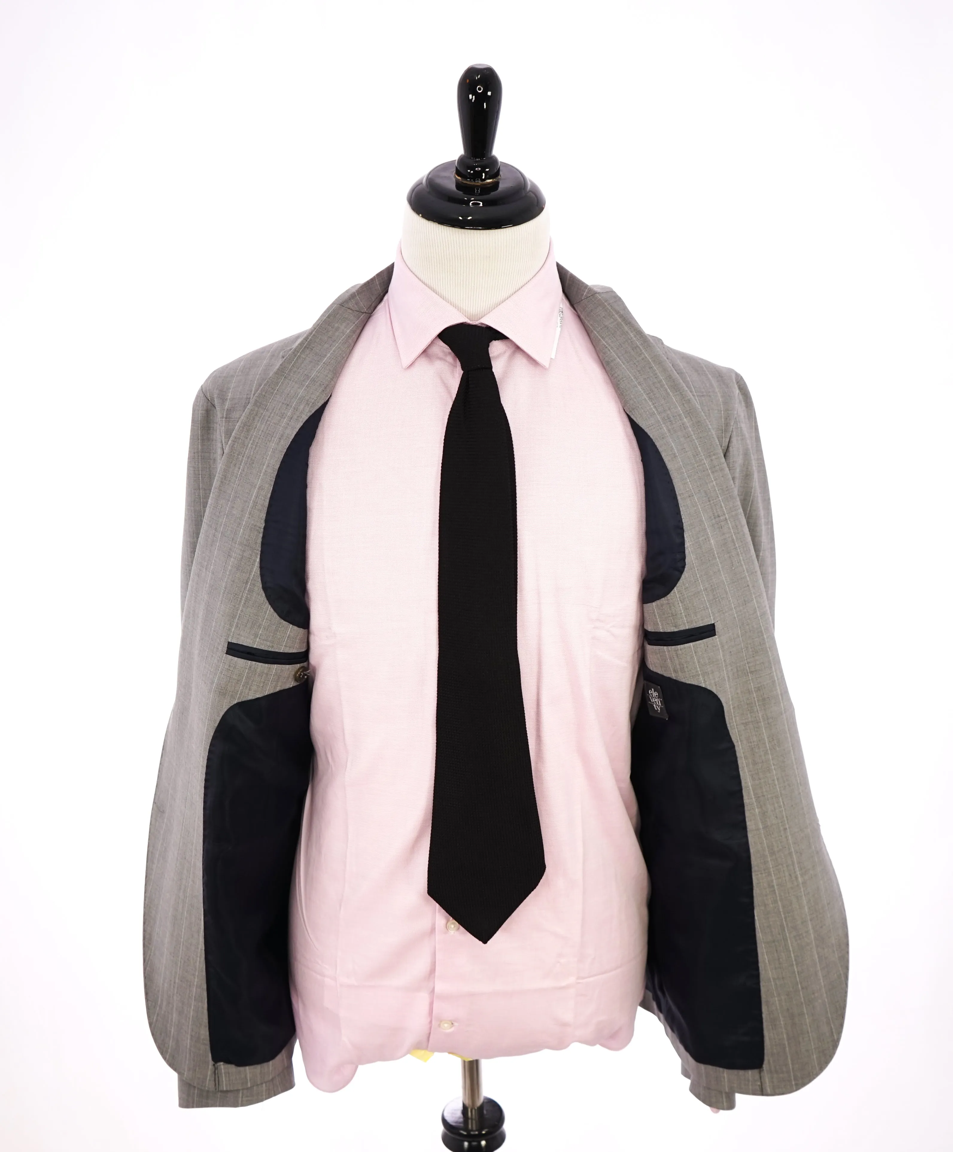 ELEVENTY - 2/3 Button Roll Lapel Elastane Blend Performance Unlined Suit - 44R