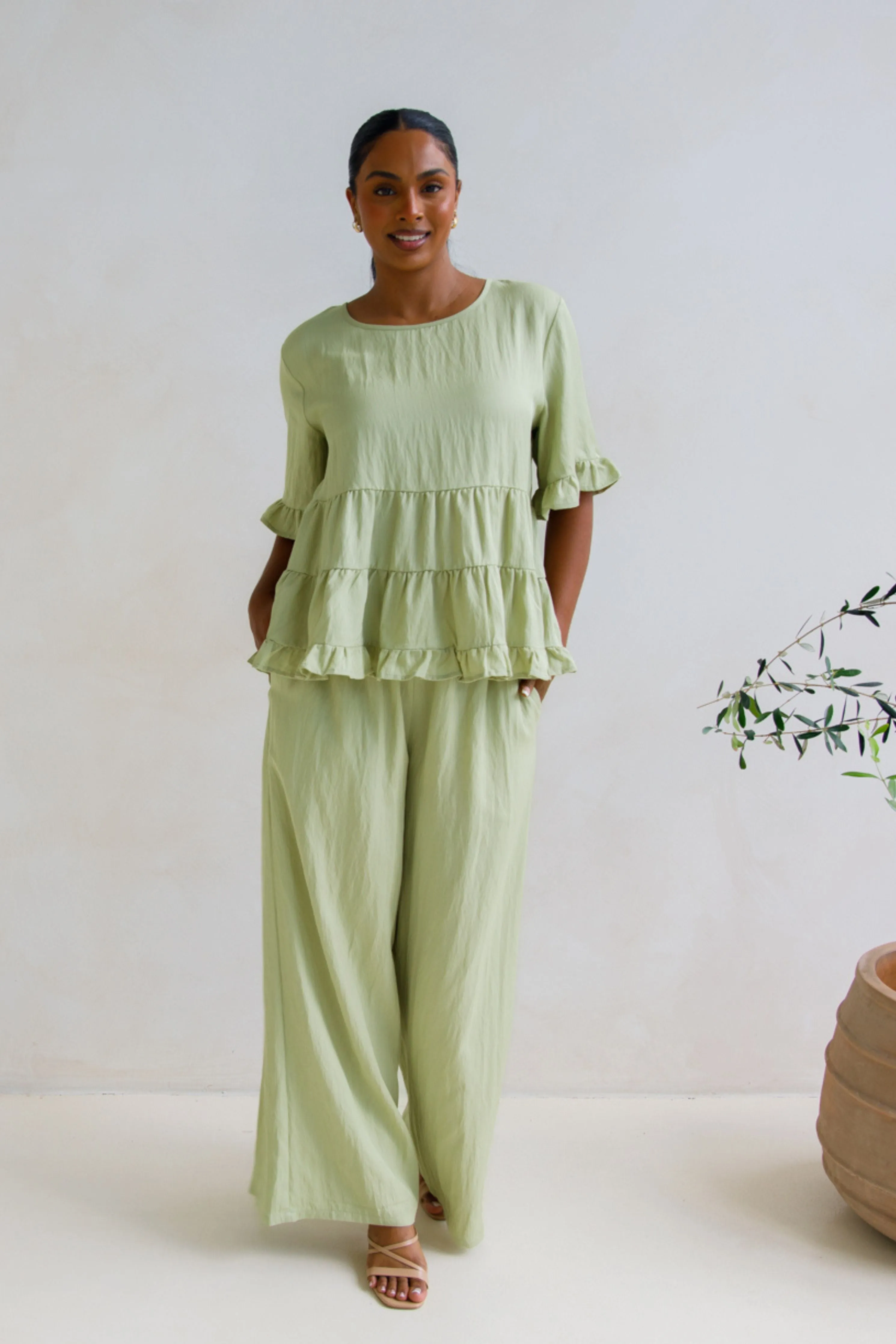 Ella Pant | Matcha