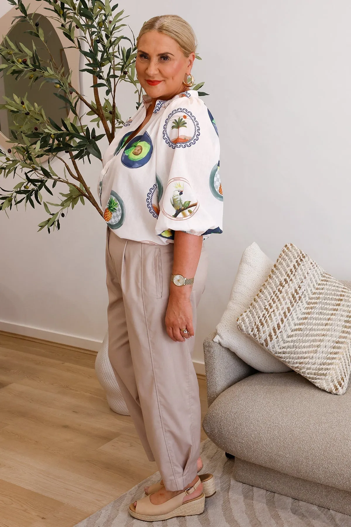 Emily - Summer Tapered Pant