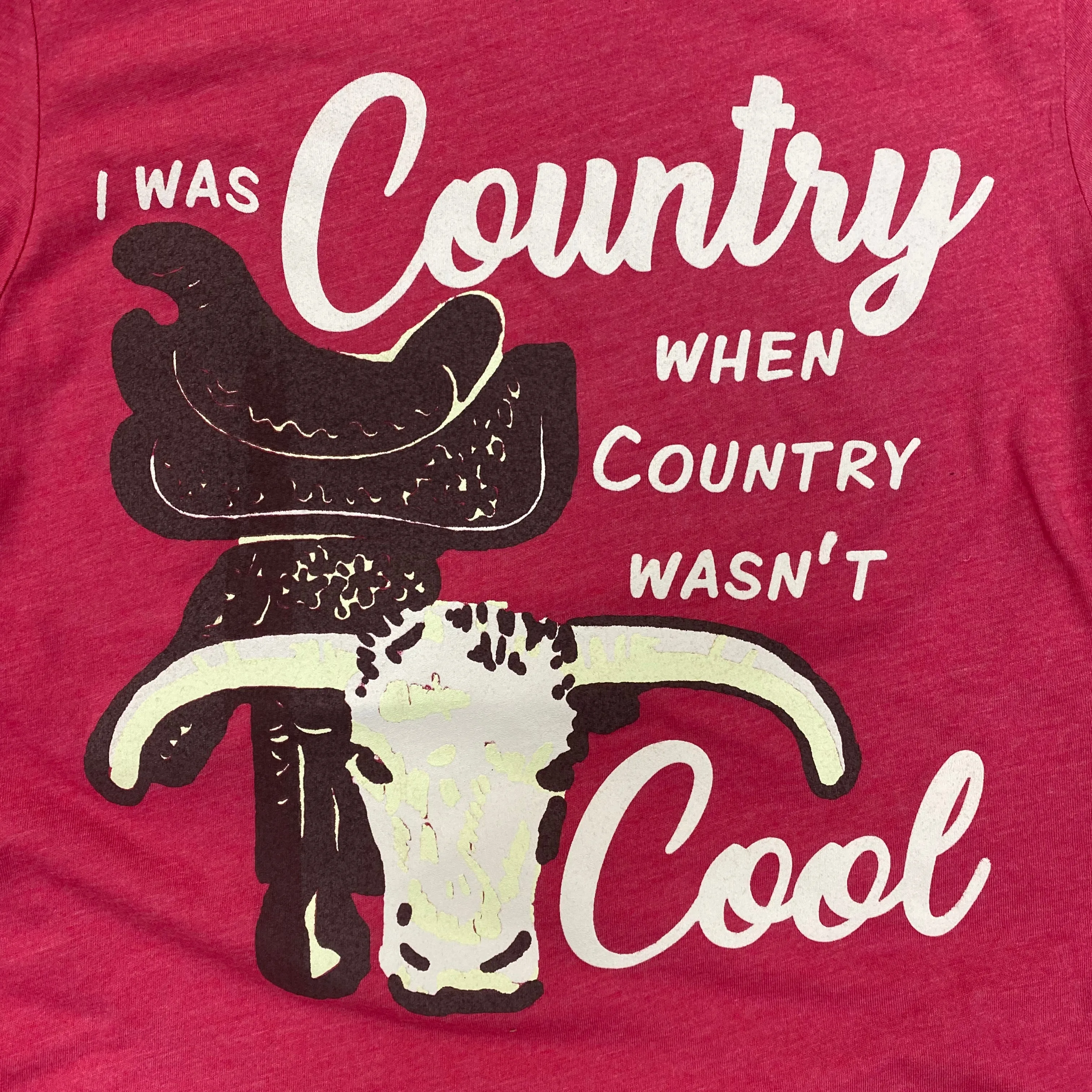 Emily's "Country Wasn't Cool" Tee