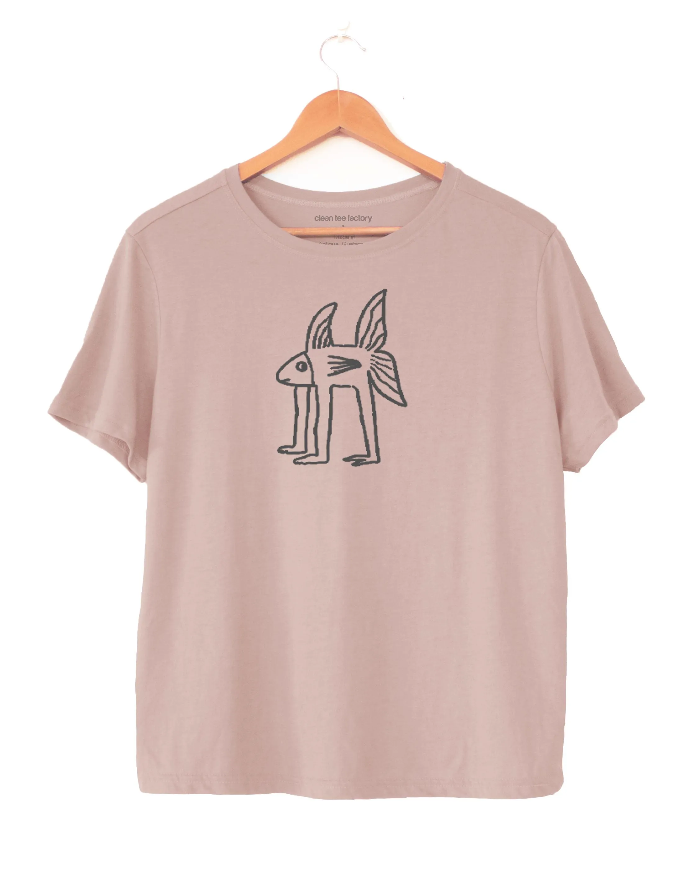 EVOLUTION - Women's Boxy Tee in Butter Soft Cotton/Modal