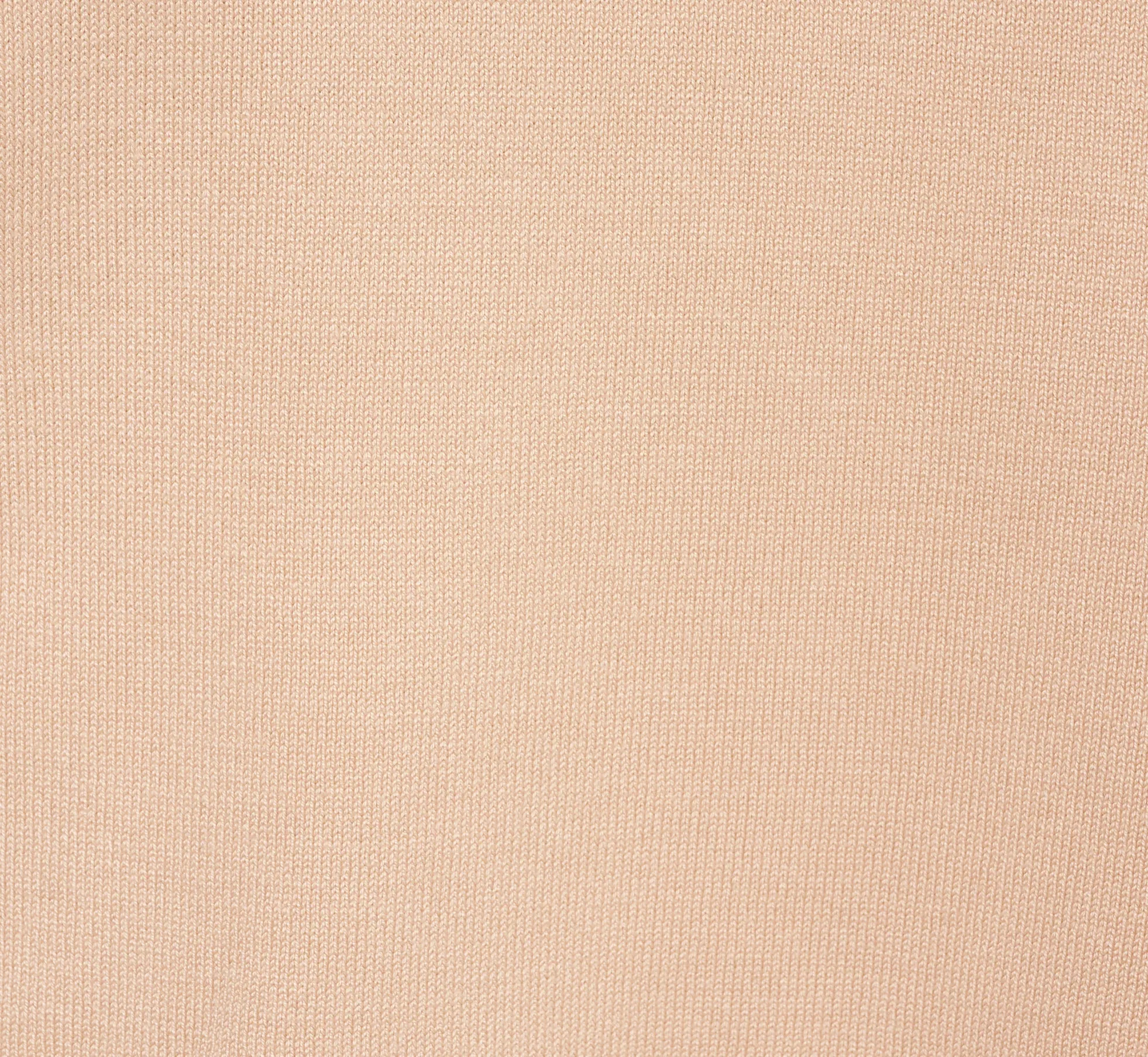 Extended Shoulder Sweater Vest Twofer Shirt In Champagne Blush Ivory