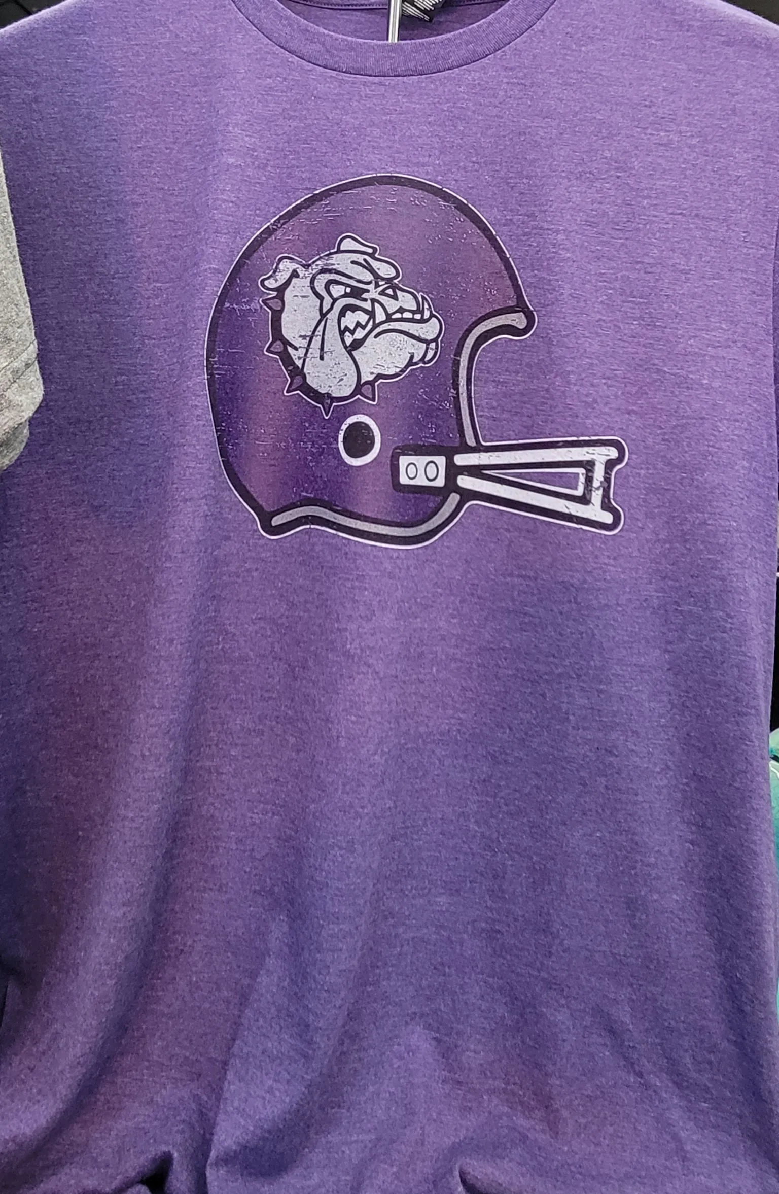 Fayetteville Bulldog Helmet Tee