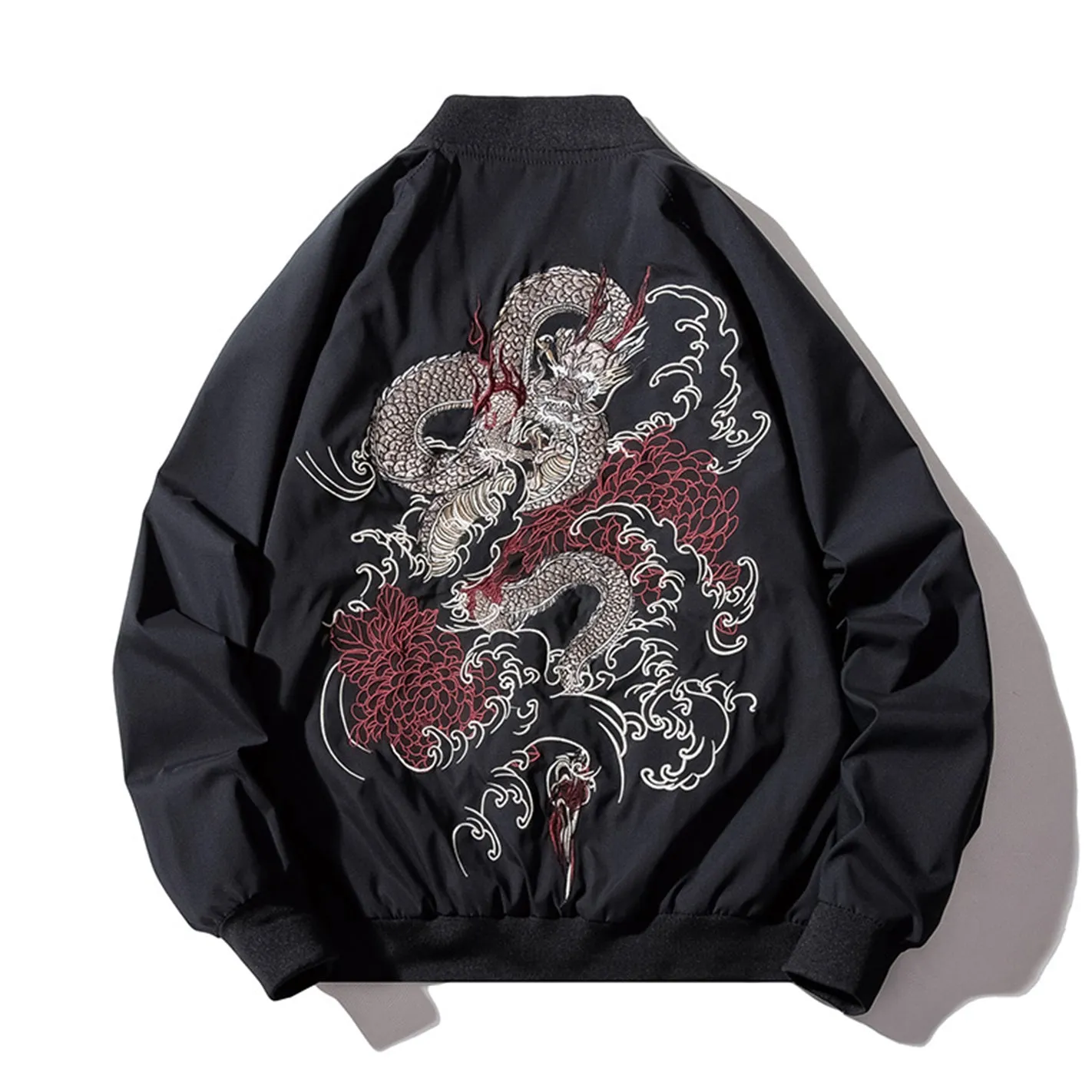 Fire Dragon Bomber Jacket