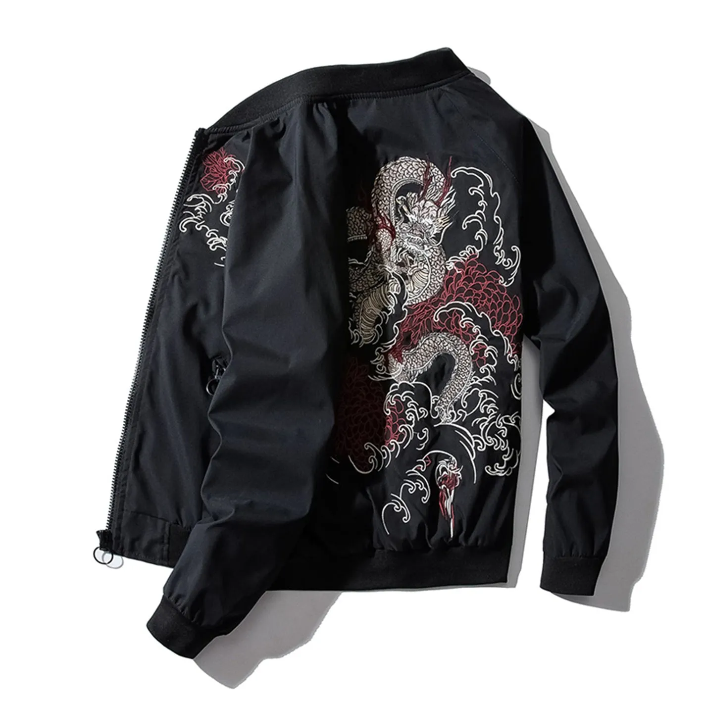 Fire Dragon Bomber Jacket