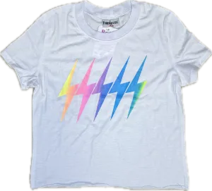 FIREHOUSE- Ombre Bolts Tee White