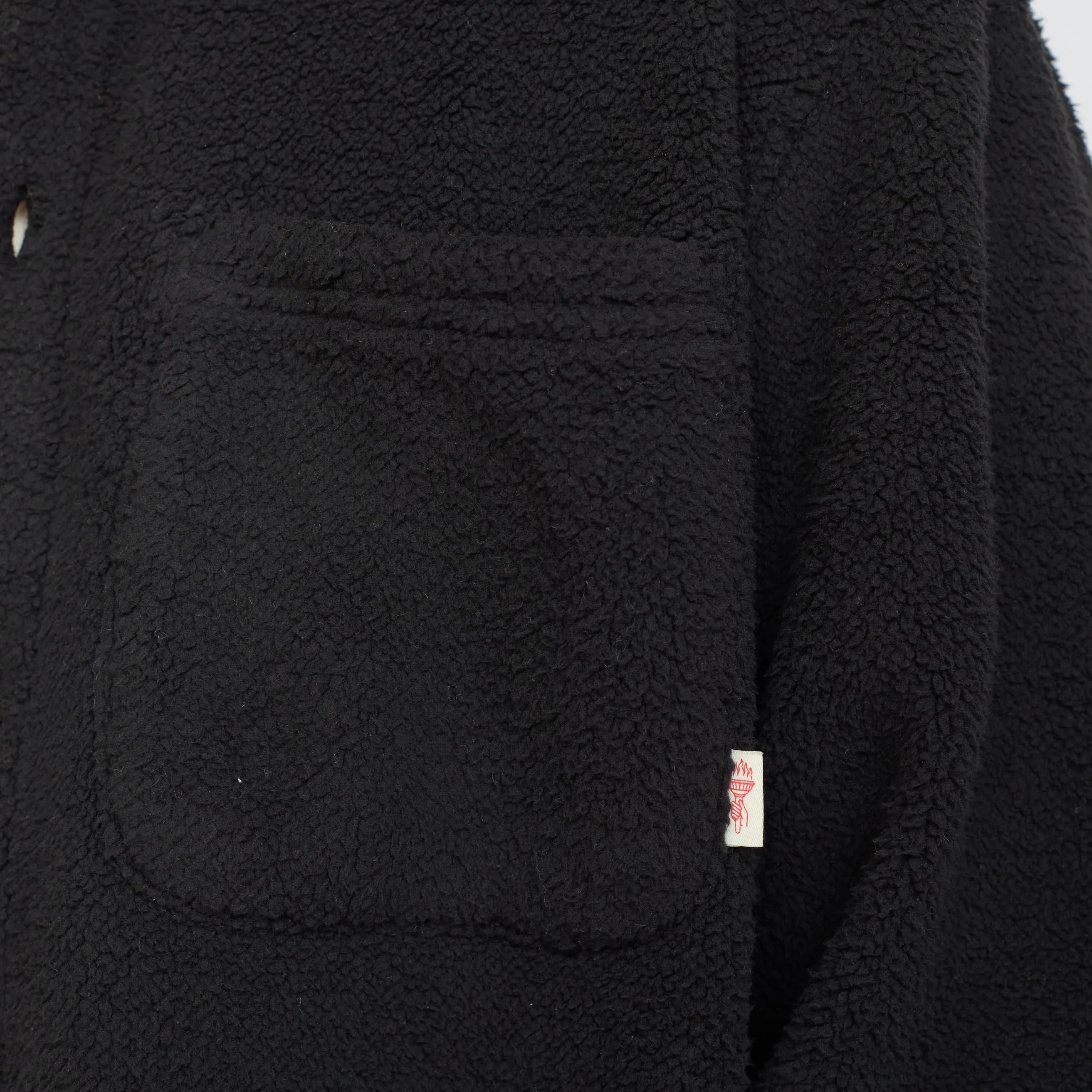 Fleece Overshirt / 3118 - Black