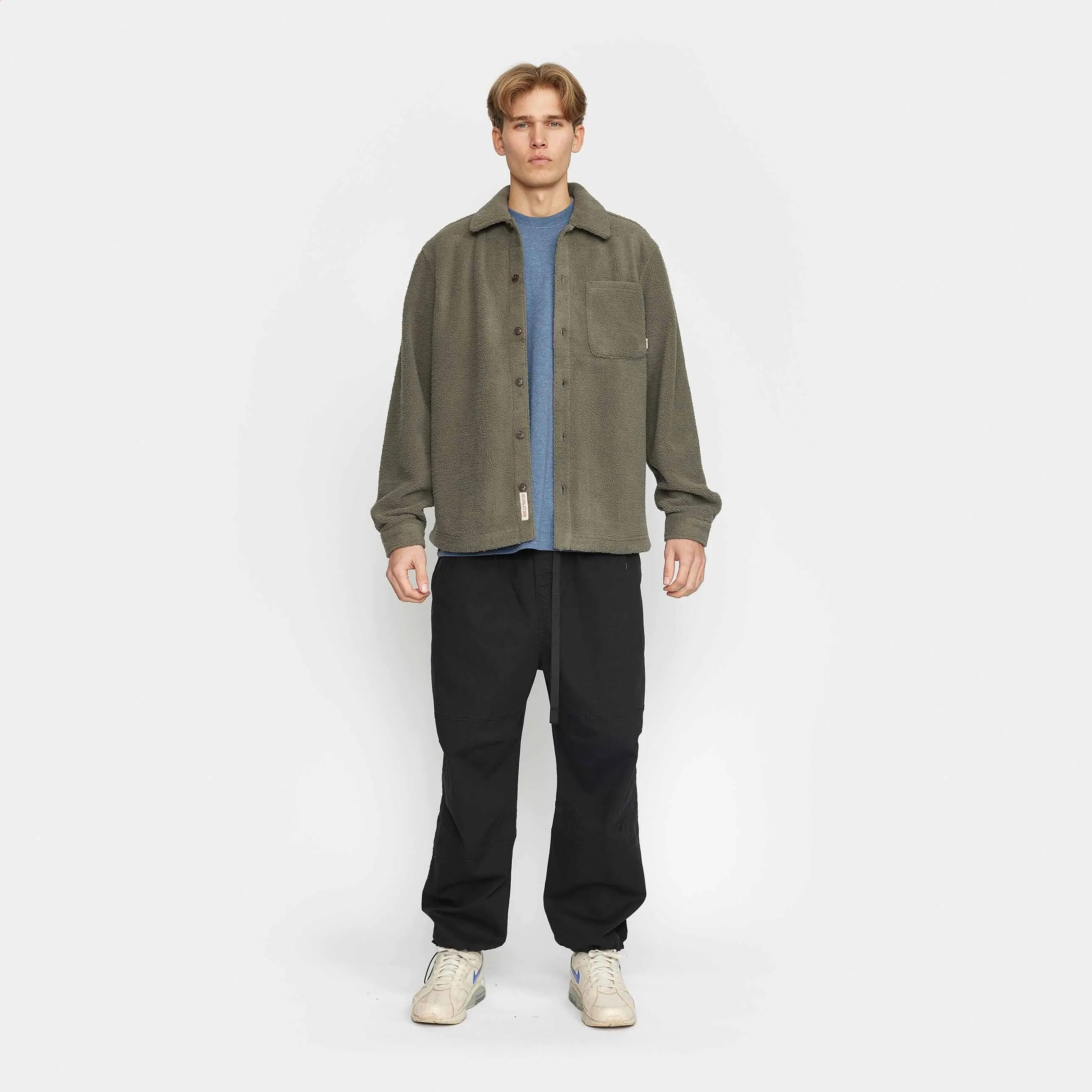 Fleece Overshirt / 3118 - Grey