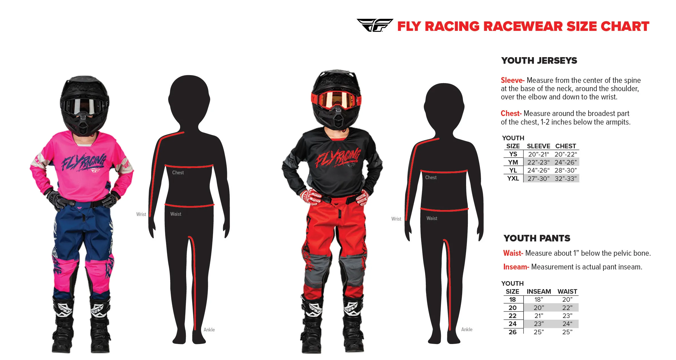 FLY Racing Youth F-16 Pants