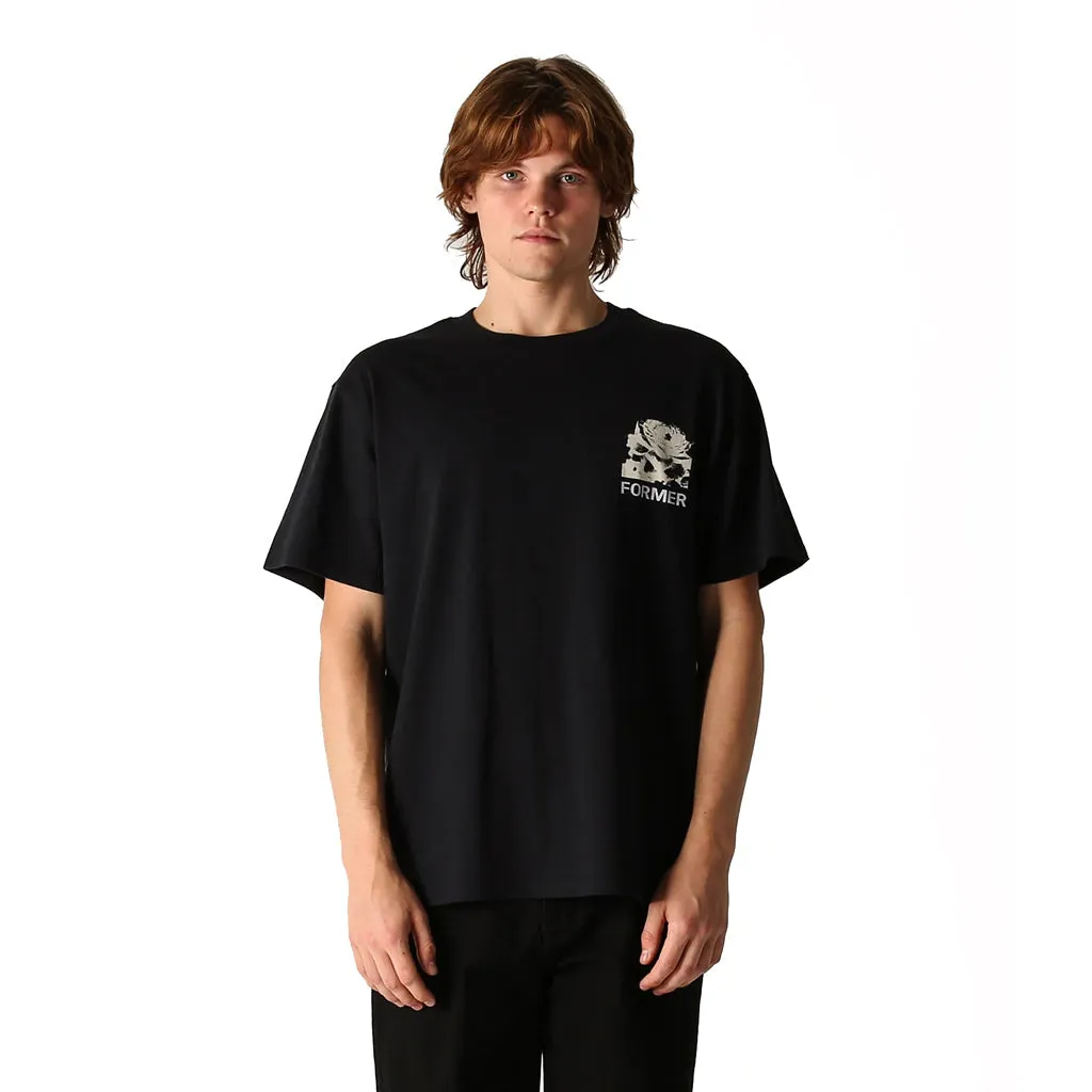 FORMER ROSE CRUX TEE - BLACK