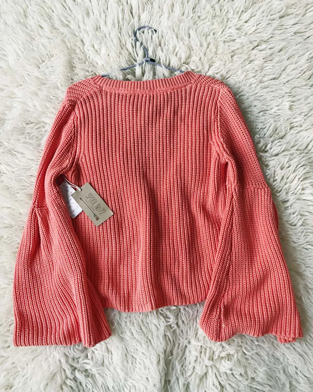 Free People Coral Moon Summer Sweater