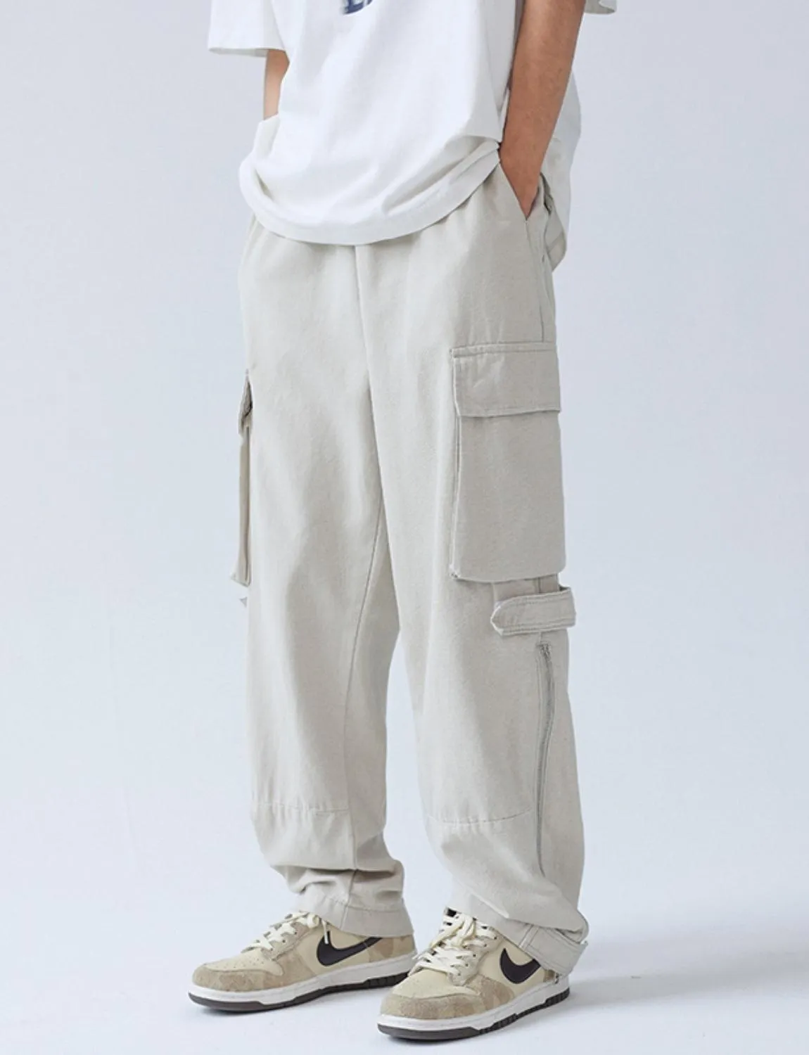 FSW® Casual-zip Cargo Pocket Pants