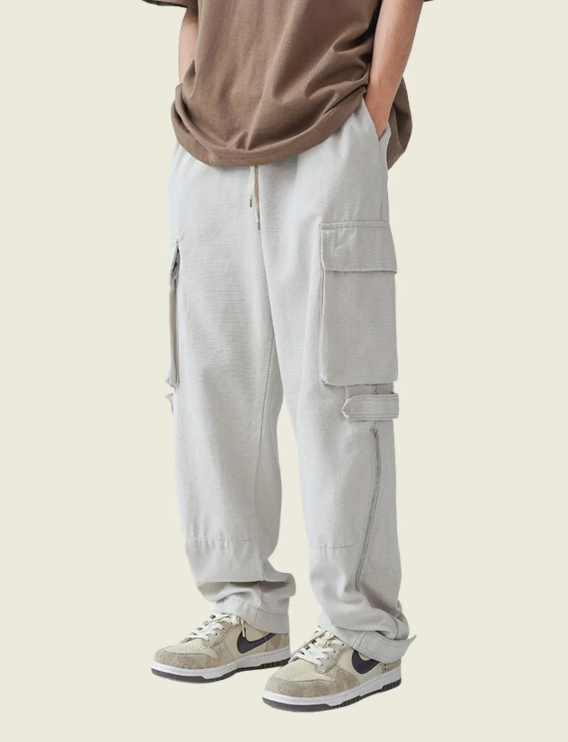 FSW® Casual-zip Cargo Pocket Pants